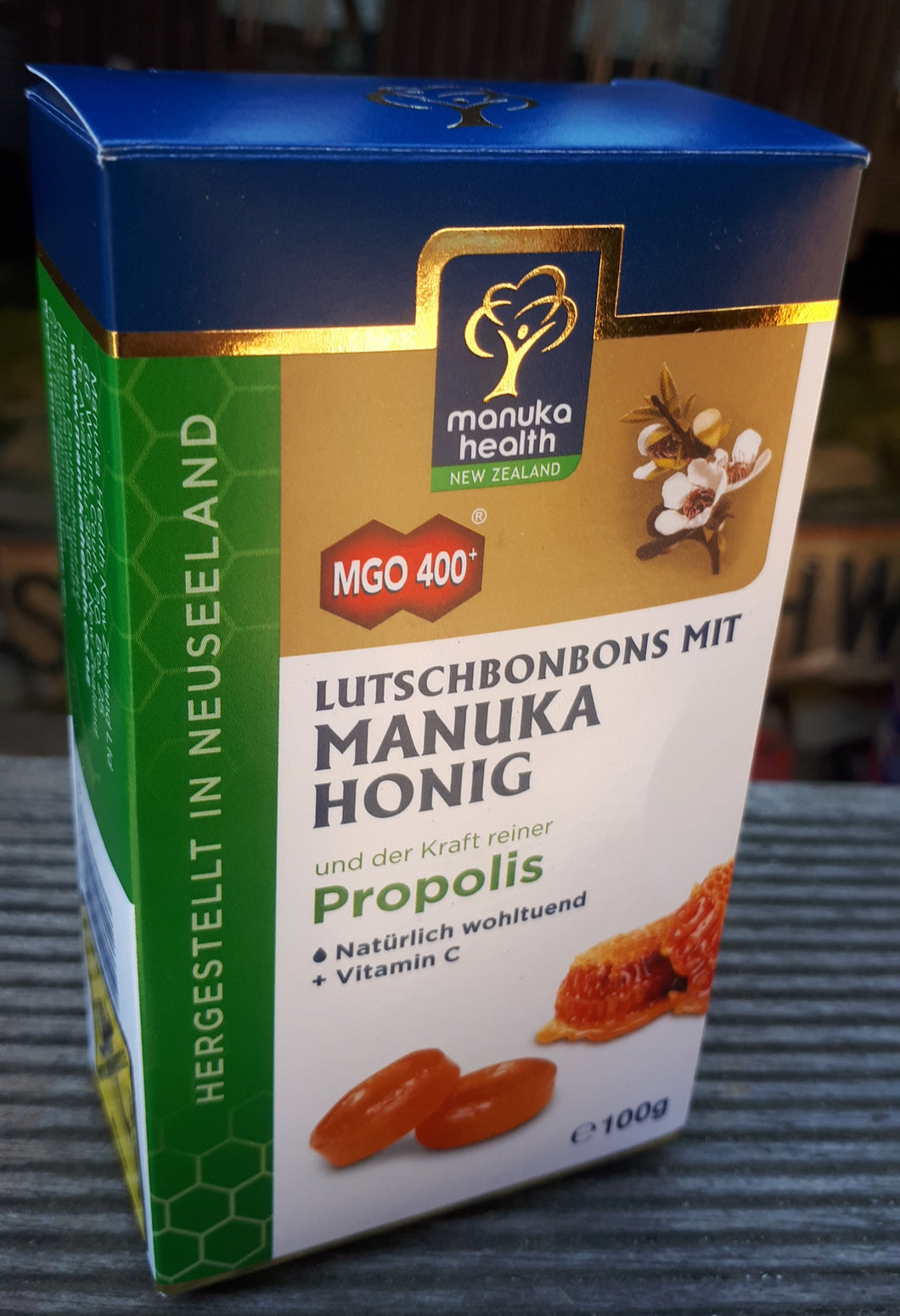 Manuka Honig Lutsch Bonbons Propolis - wohltuend im Hals ! *