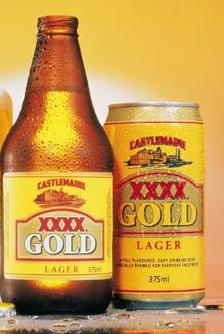 Aussie Bier Castlemain XXXX Flasche 0,375l *